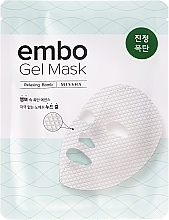 Fragrances, Perfumes, Cosmetics Soothing Face Mask - Missha Embo Gel Mask Relaxing-Bomb