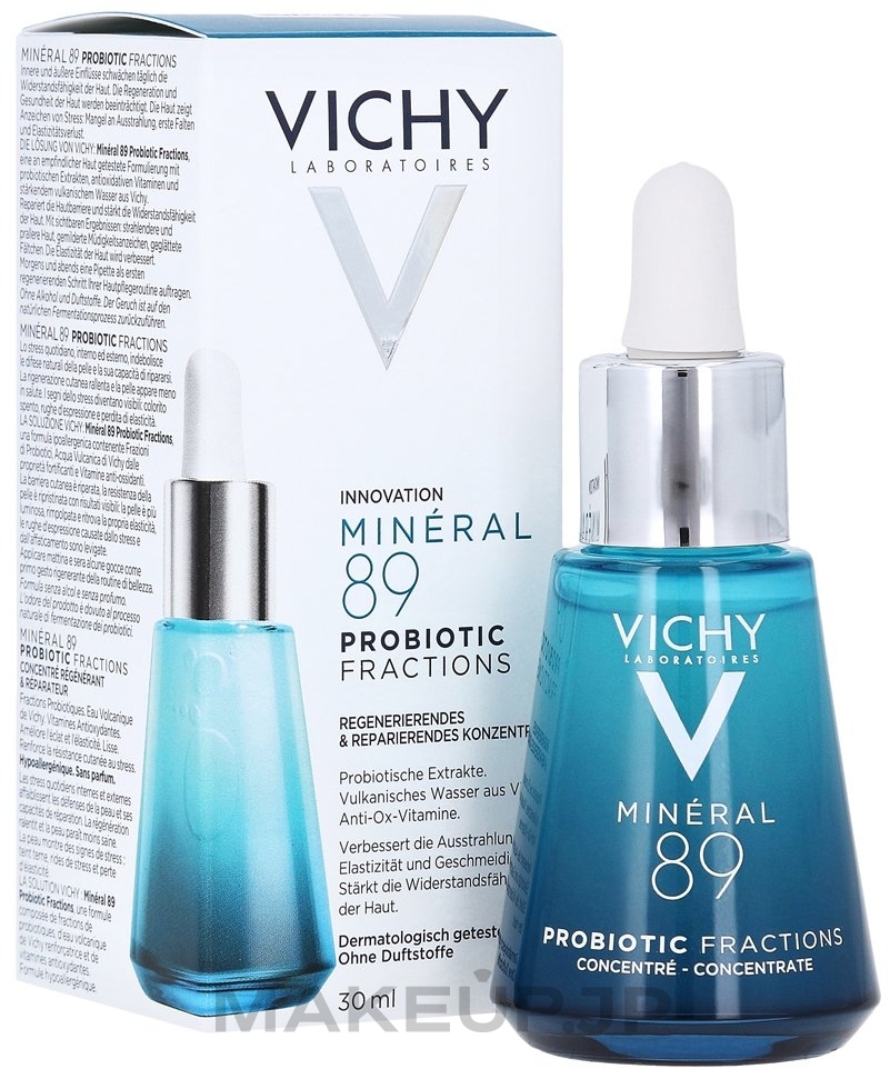 Recovery Face Serum-Concentrate - Vichy Mineral 89 Probiotic Fractions Concentrate — photo 30 ml
