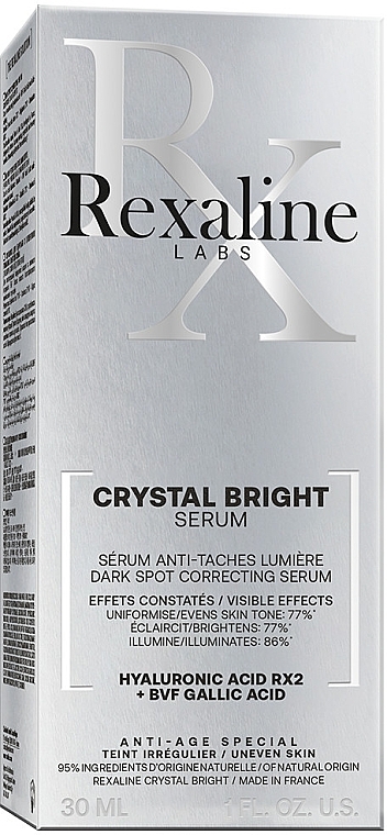 Brightening Face Serum - Rexaline Crystal Bright Serum — photo N2
