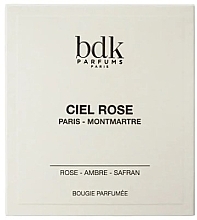 Scented Candle in Glass - BDK Parfums Ciel Rose Scented Candle — photo N2