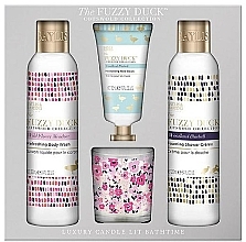 Fragrances, Perfumes, Cosmetics Set - Baylis & Harding The Fuzzy Duck Cotswold Floral Candle Set (sh/gel/250ml + b/lot/250ml + h/cr/30ml + candle/60g)