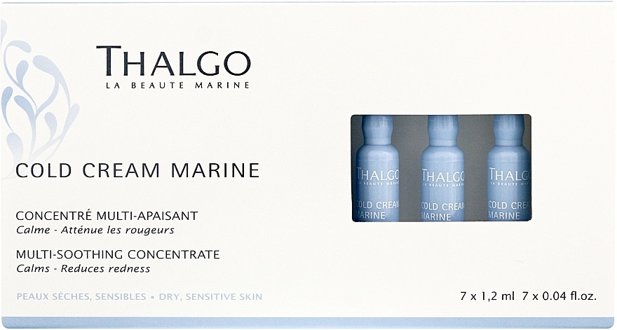 Concentrate for Dry Face Skin - Thalgo Cold Cream Marine Multi-Soothing Concentrate — photo N2