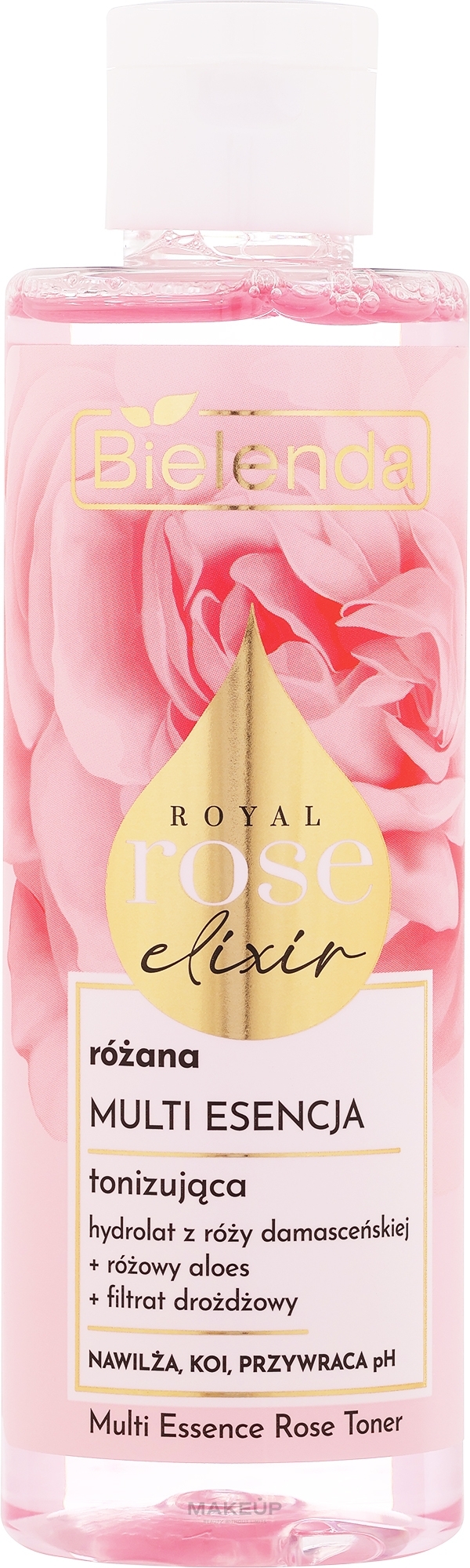 Rose Face Toner - Bielenda Royal Rose Elixir Multi Essence Rose Toner — photo 200 ml