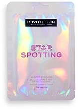 Acne Spot Patches - Makeup Revolution Relove Star Spotting Blemish Stickers — photo N2
