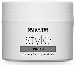 Strong Hold Styling Pomade - Subrina Professional Style Finish Pomade — photo N1