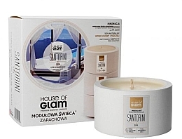 Fragrances, Perfumes, Cosmetics Scented Candle - House of Glam Santorini SPA Candle