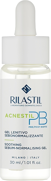 Moisturizing sebonormalizing gel for acne-prone skin - Rilastil Acnestil PB Soothing Sebum-Normalising Gel — photo N1