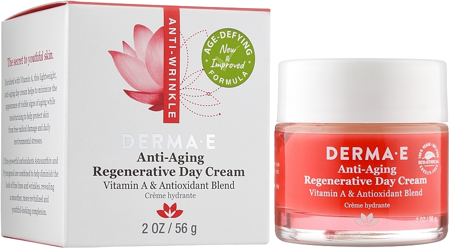 Anti-Aging Antioxidant Day Cream - Derma E Anti-Wrinkle Regenerative Day Cream — photo N2