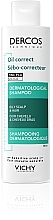 Fragrances, Perfumes, Cosmetics Treatment Shampoo for Oily Hair - Vichy Dercos Oil Control Treatment Shampoo