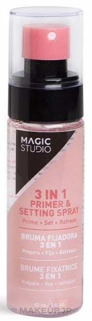 Makeup Setting Spray - Magic Studio 3In 1 Primer & Setting Spray — photo 85 ml