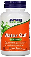 Fluid Balance Capsules "Water Out" - Now Foods Water Out Veg Capsules — photo N1