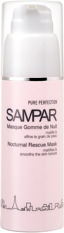 Anti-Imperfection Facial Night Mask - Sampar Pure Perfection Nocturnal Rescue Mask — photo N1