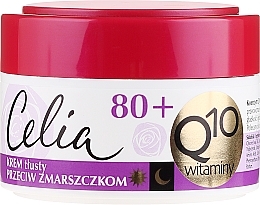 Fragrances, Perfumes, Cosmetics Rich Anti-Wrinkle Cream "Vitamin" - Celia Q10 Face Cream 80+ 