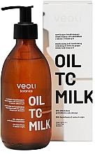 Moisturizing & Transforming Body Cleansing Oil - Veoli Botanica Oil To Milk — photo N2