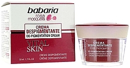 Fragrances, Perfumes, Cosmetics Depigmentation Cream - Babaria Fragrances Depigmentation Cream Vital Skin