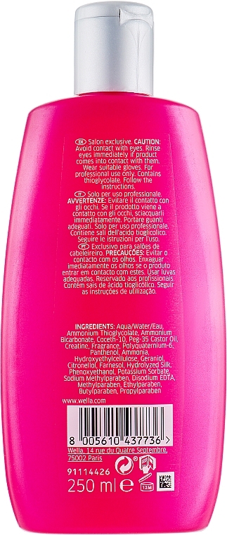 Curl Creating Lotion for Normal Hair - Wella Professionals Creatine+ Wave N Perm Emulsion — photo N4