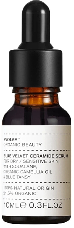 Serum for Sensitive & Dry Skin - Evolve Organic Beauty Blue Velvet Ceramide Serum — photo N1