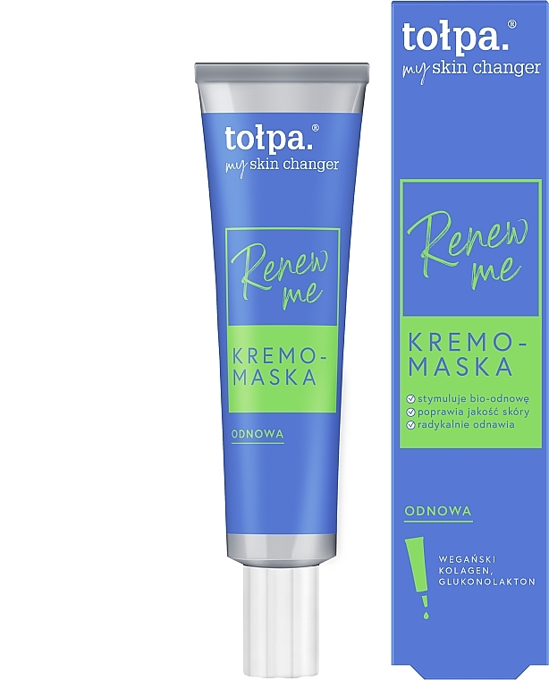 Renewing Face Cream Mask - Tolpa My Skin Changer Face Cream-Mask Renewal — photo N1