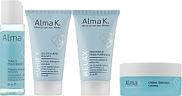 Face Care Set 'Me First!' - Alma K Me First Face Care Kit (gel/30ml + toner/15ml + cr/15ml + mask/30ml) — photo N2