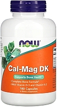 Calcium-Magnesium, 180 capsules - Now Foods Cal-Mag DK — photo N2