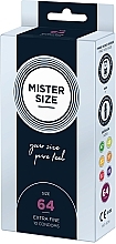 Latex Condoms, size 64, 10 pcs - Mister Size Extra Fine Condoms — photo N2