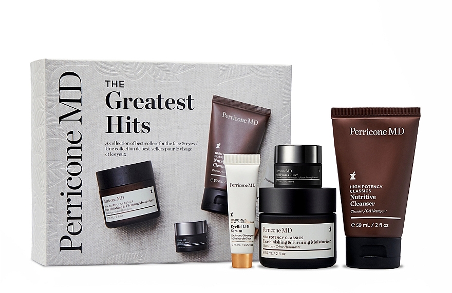 Set - Perricone MD High Potency The Greatest Hits (eye/ser/7.5ml+f/ser/7.5ml+f/cr/59ml+f/cleanser/59ml) — photo N1