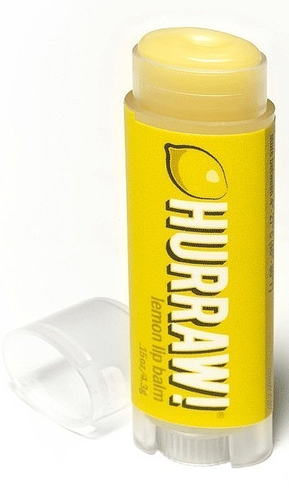 Lip Balm "Lemon" - Hurraw! Lemon Balm Lip — photo N2