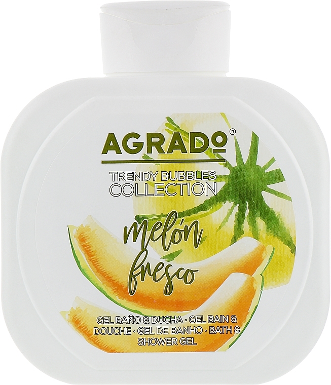 Fresh Melon Shower Gel - Agrado Trendy Bubbles Collection  — photo N1