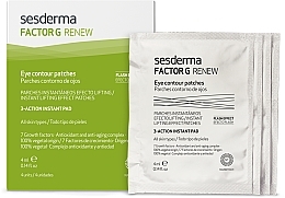 Fragrances, Perfumes, Cosmetics Rejuvenating Eye Patches - SesDerma G Renew Eye Contour Patches