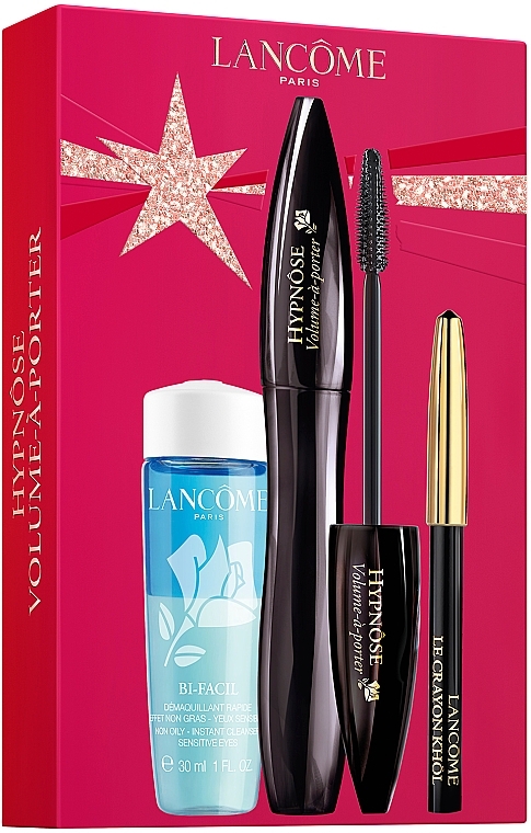 Lancome Hypnose Volume-a-Porter (mascara/6,5ml + pencil/0,7g + demaq/30ml) - Set — photo N1