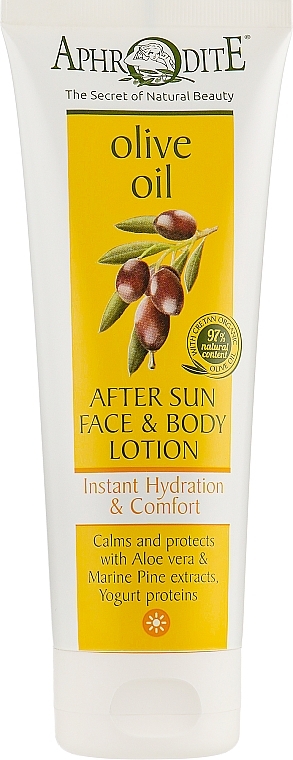 Soothing After Sun lotion - Aphrodite After Sun Face Body Lotion — photo N1