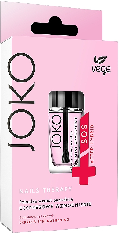 Express Nail Strengthening Conditioner - Joko Stimulates Nail Growth Express Strenghening — photo N1