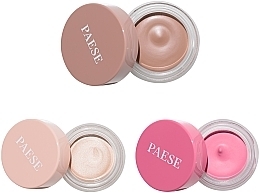 キット - Paese Kiss My Cheeks (Cold) (blush/4g + bronzer/12g + highlighter/4g) — photo N3