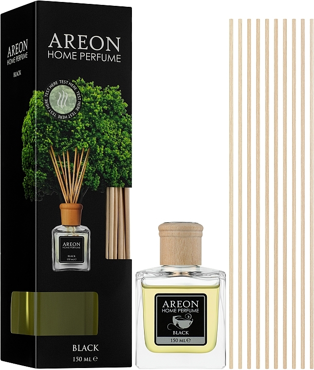Black Fragrance Diffuser, HPS8 - Areon — photo N2