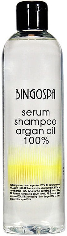 100% Argan Oil Serum-Shampoo - BingoSpa Shampoo-Serum 100% Argan Oil — photo N1