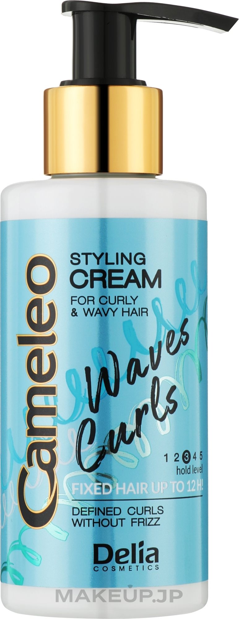 Styling Cream for Curly & Wavy Hair - Delia Cameleo Fale Loki — photo 150 ml