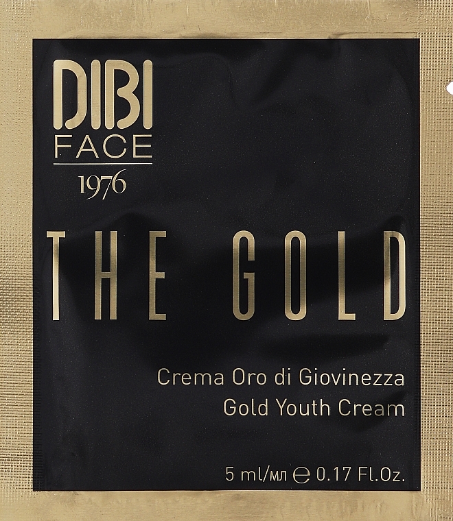 GIFT! Face Cream - DIBI Milano The Gold Gold Youth Cream (sample) — photo N1