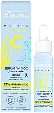 Night Glow Booster Serum - Bielenda C Marine Care Night Serum Glow-Booster Deeply Moisturizing And Illuminating — photo N1