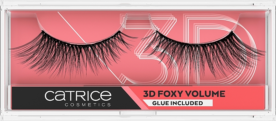 False Lashes - Catrice Lash Couture 3D Foxy Volume Lashes — photo N1