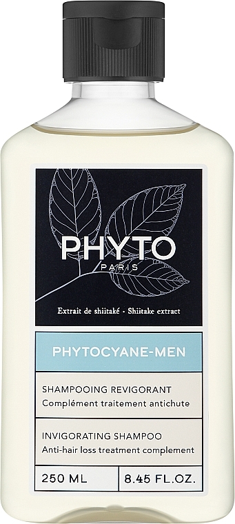 Revitalizing Shampoo for Men - Phyto Phytocyane Men Invigorating Shampoo — photo N1