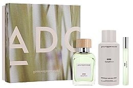 Adolfo Dominguez Agua Fresca - Set (edt/120ml+edt/mini/10ml+deo/150ml) — photo N1