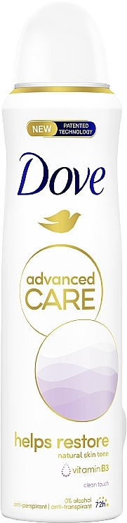 Deodorant-Antiperspirant - Dove Advanced Care Clean Touch — photo N1