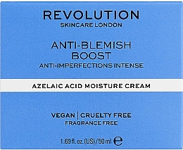 Moisturizing Cream with Azelaic Acid for Problem Face Skin - Revolution Skincare Anti-Blemish Boost Cream With Azelaic Acid — photo N2