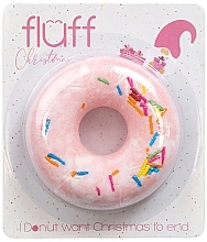 Fragrances, Perfumes, Cosmetics Bath Bomb 'Cotton Candy' - Fluff Bath Christmas Donut