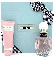 Fragrances, Perfumes, Cosmetics Miu Miu L'Eau Rosee - Set (edt/100ml + h/cr/75ml) 