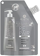 Fragrances, Perfumes, Cosmetics Shampoo for Damaged Hair - Alama Repair Shampoo Travel Size