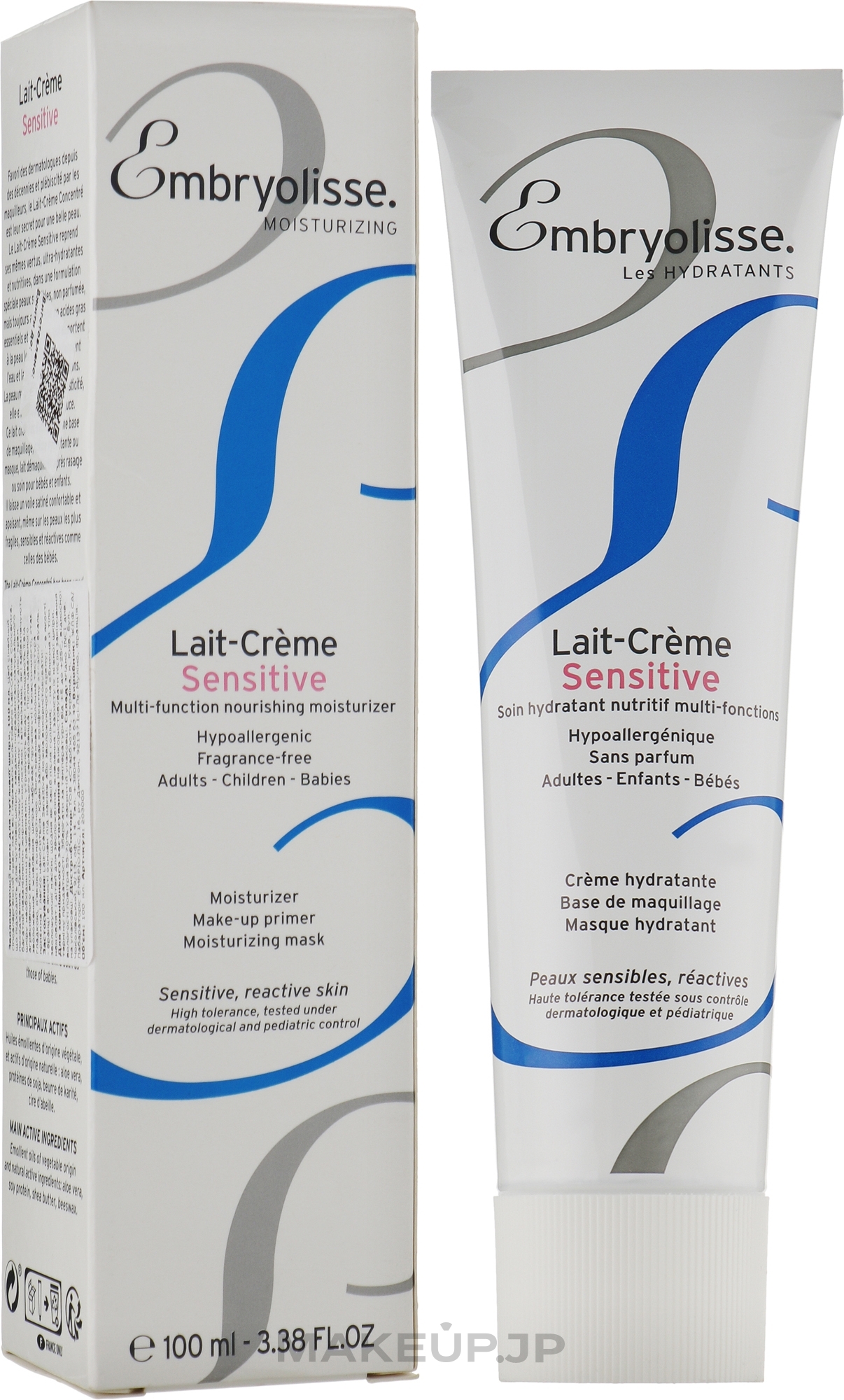 Milk Concentrate-Cream for Sensitive Skin - Embryolisse Laboratories Lait-Creme Sensitive Concentrada — photo 100 ml