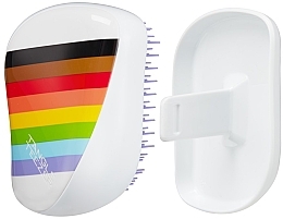 Compact Hair Brush - Tangle Teezer Compact Styler Pride Rainbow — photo N3