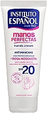 Hand Cream - Instituto Espanol Manos Perfectas Anti-Stain SPF20 — photo N2