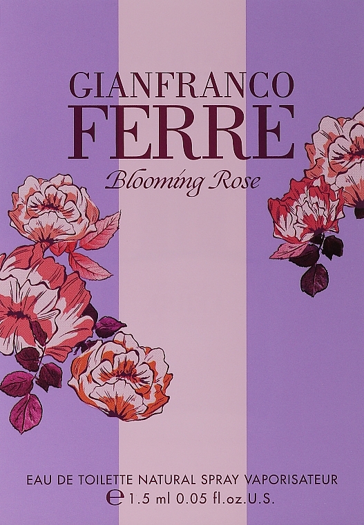 Gianfranco Ferre Blooming Rose - Eau de Toilette (sample) — photo N1